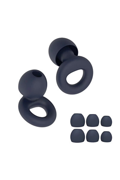 Choice Blue Quiet Ear Plugs for Noise Reduction for Sleeping Silicone Ear Plu...