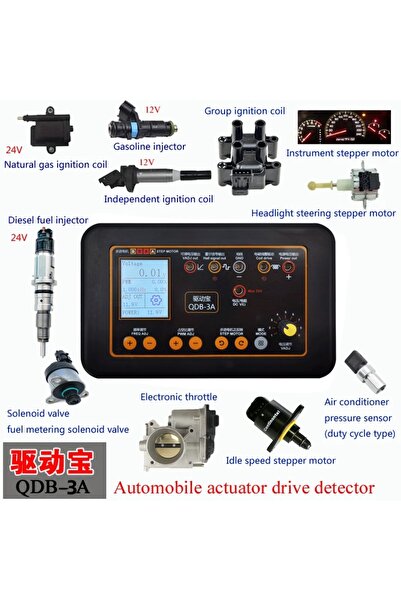 Choice NEW! Automobile Ignition Coil Test Injector Solenoid Valve Idling Step...