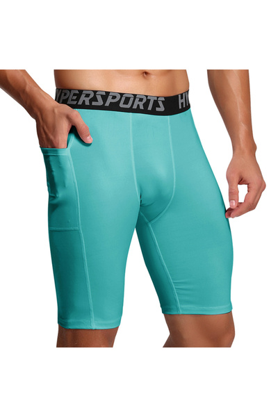 Choice XXXL(85-95kg) FIfth Pocket-Green 2025 Compression Shorts Men Summer Sp...