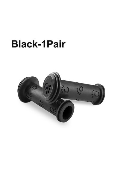 Choice Black 1 Pair Rubber Bicycle Handlebar Grips 22MM Anti-slip Child Kids ...