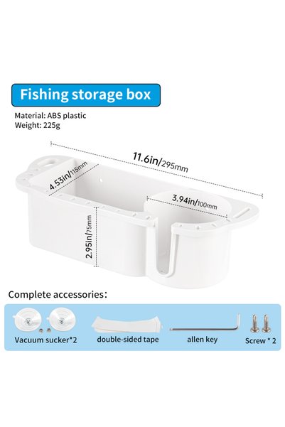 Choice white Marine Storage Caddy Box Can Cup Holder Phone Drink Box Organize...