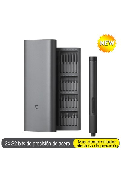 Xiaomi طقم مفك كهربائي MIJIA أسود، أدوات إصلاح دقيقة متعددة السرعات قابلة للت...