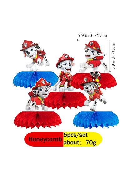 Choice9 PAW PATROL other Honeycomb 7-5pcs Paw Patrol Honeycomb Team Member Or...