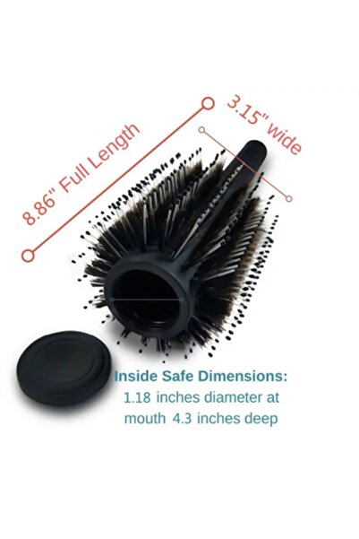 Choice black Hair Brush Comb Diversion Stash Safe Hidden Compartment Function...