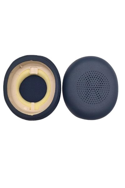 Choice dark blue 1Pair PU Leather Ear Pads for Jabra ELITE 45H Evolve2 65 Hea...