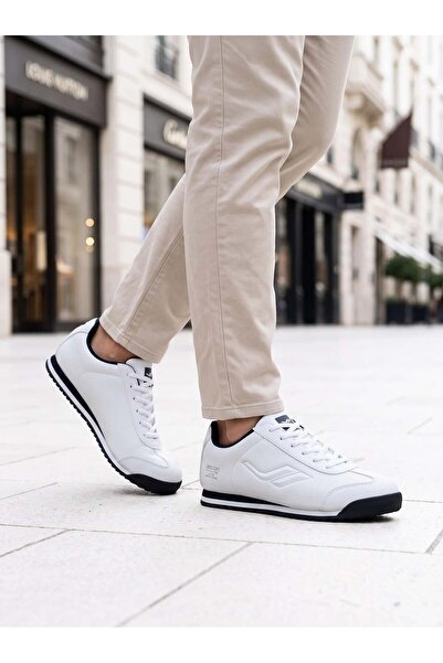 Lescon Winner 10 White Men's Sports Sneakers