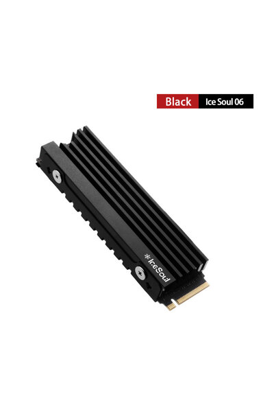Choice5 Ice Soul 06 FinalCool IceSoul 06/Pro M.2 SSD NVMe Heatsink 2280 Alumi...