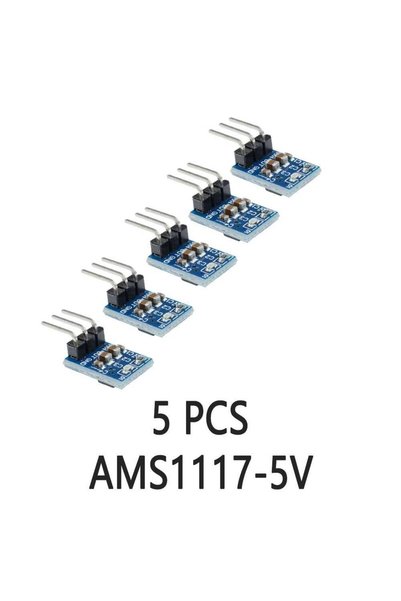 Choice1 5Pcs 6V-12V to 5V 10Pcs/5Pcs 3 Pins AMS1117 DC4.5V-7V 3.3V DC6V-12V T...