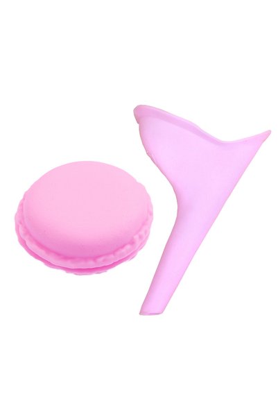 choice2 pink BOX 1pc Portable Silicone Urinal for Women Outdoor Travel Campin...