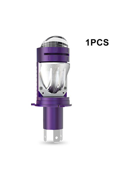 Choice1 مصباح أمامي LED أزرق XSTORM H7 بعدسة إسقاط، كانبوس 60000 لومن 200 واط...