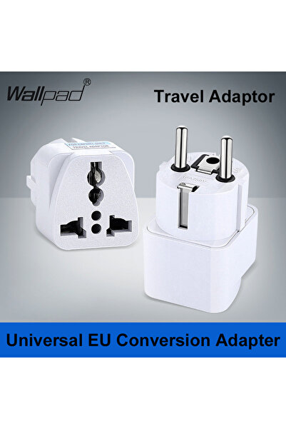 Choice Universal EU Plug Grey Adapter International AU UK US To Euro KR Trave...