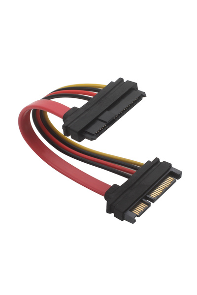 Choice كابل تمديد القرص الصلب SAS إلى SATA SFF-8482 بطول 15 سم من SAS 29 سنًا...