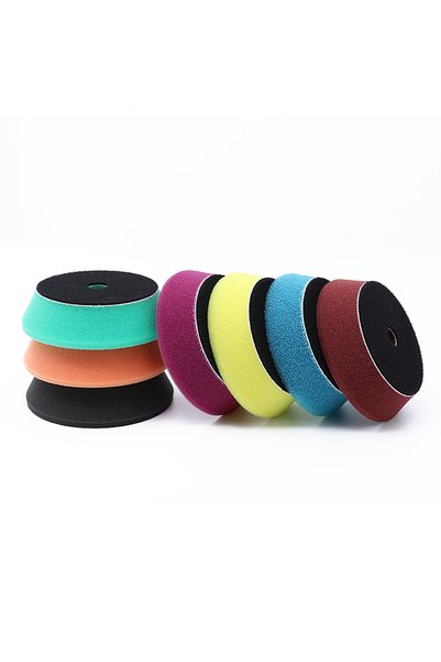 Choice 7pcs one set DETAILING 3" 80mm Buffing Polishing Sponge Pads Kit Car P...