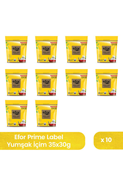 Efor Prime Label Demlik Poşet Siyah Çay 30 gr x 35 Adet - 10'lu Koli