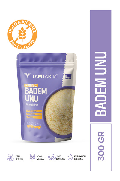 Tam Tarım Glutensiz Badem Unu 300 G