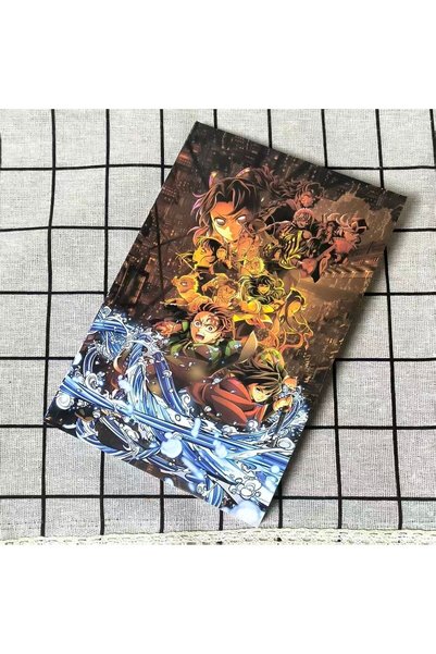 Choice1 Bandai 1pc A5 Notebook Demon Slayer Anime Notebook with full-color in...
