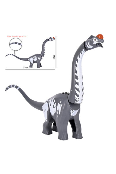 Choice KL3318 Jurassic Dinosaur World Titanosaurus Realistic Design Soft Rubb...