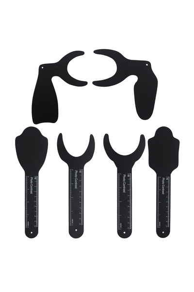 Choice6 1 set 6-Size Dental Orthodontic Black Background Photo Image Contrast...