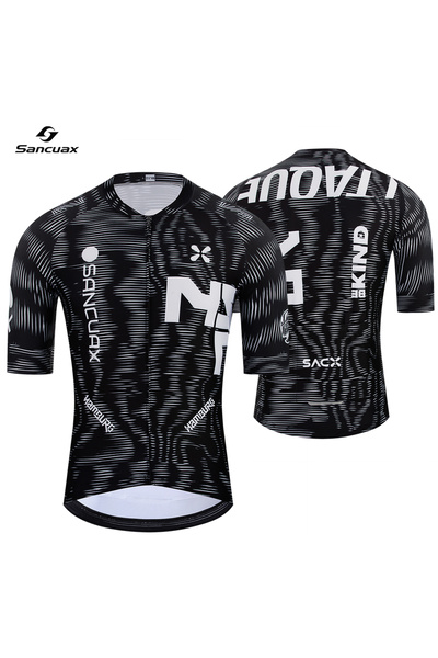 Choice6 XL cycling jersey2 SANCUAX New Summer Cycling Jersey Men Short Sleeve...