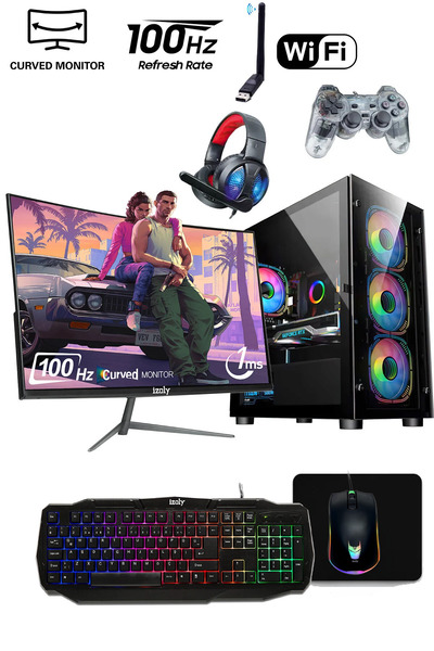 IZOLY Spectre Yz I5-4570 16gb 512gb M.2 Ssd Rx580 8gb 24'' Oyuncu Oem Seti