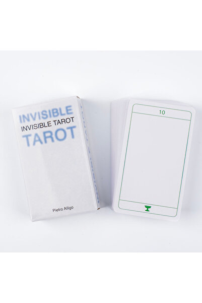 Choice TK50K Invisible Tarot 78 Blank Cards Create Your Own Tarot Deck 10.3*6...