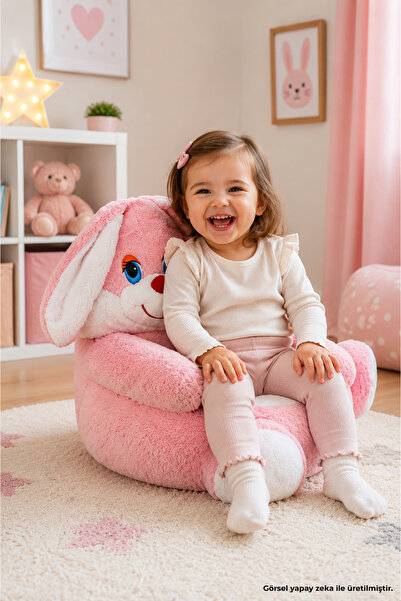 Pandamkee Tavşan Pelüş Bebek Çocuk Koltuğu