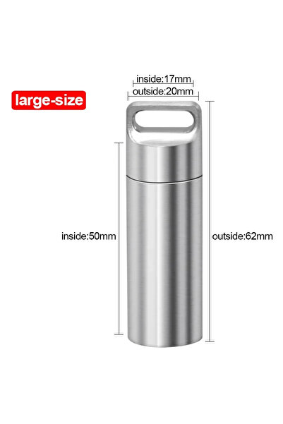 Choice3 Under 15 Inches large size 304 Stainless Steel Waterproof Mini Sealed...