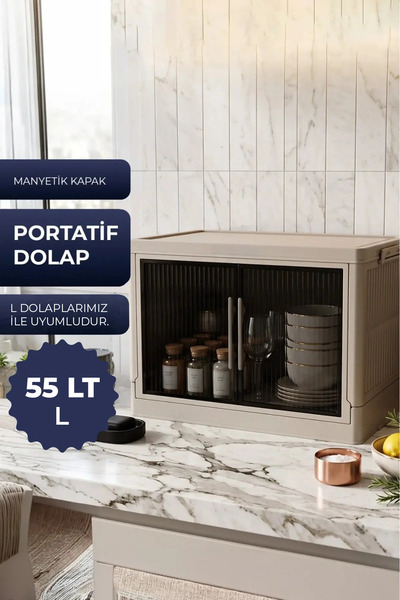 Kitchen Life Tekli İstiflenebilir Portatif Katlanabilir Çok Amaçlı Organizer ...