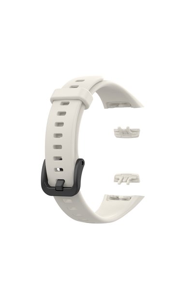 Choice1 Beige Strap For Huawei Band 6 Soft Bracelet Sport Wristband Buckle Wa...