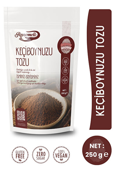 Annemeli 250 GR KEÇİBOYNUZU TOZU ( UNU ) KATKISIZ YERLİ HARNUP UNU BEBEK EK G...
