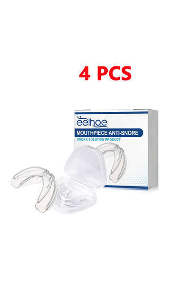Choice 4pcs Anti Snoring & Teeth Grinding Mouthpiece Stop Snore Mouth Guard &...