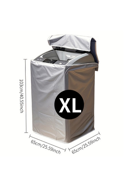 choice2 غطاء غسالة ملابس مقاوم للماء XL (103x65x65 سم)، مقاوم للشمس والغبار، ...