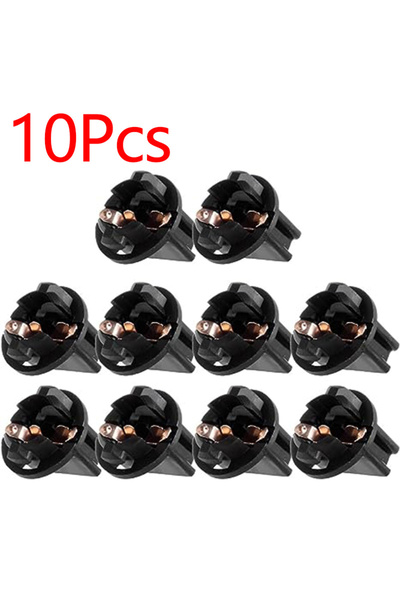 Choice 10 قطع 10 قطع T10 Twist Lock Plug and Play Bulb Holder Sockets T10 W5W...