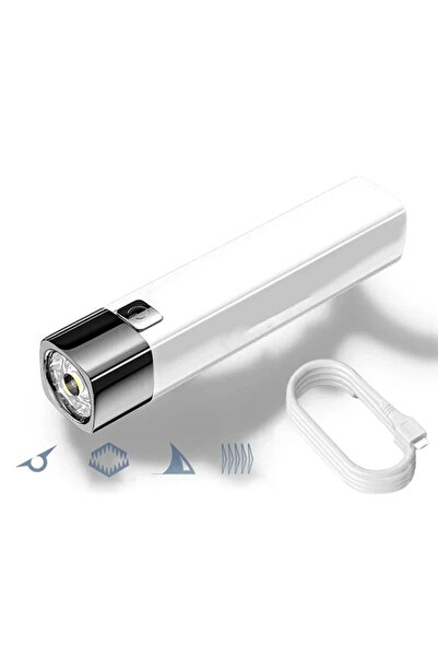 Choice 81025 black Mini Outdoor Lighting Power Bank Flashlight 3 Modes Portab...