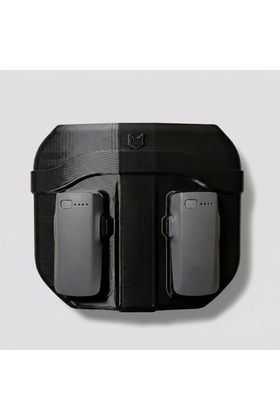 Choice6 حقيبة تخزين محمولة سوداء لطائرة DJI Neo2 بدون طيار، تتسع لبطاريتين، ص...