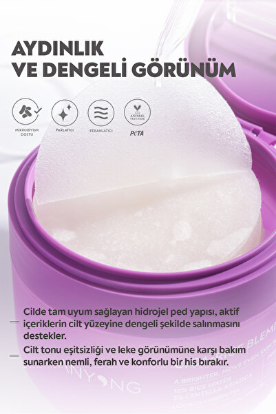 Anyong Anti-Blemish Mask & Tonic Pad - 100 Hydrogel Pads