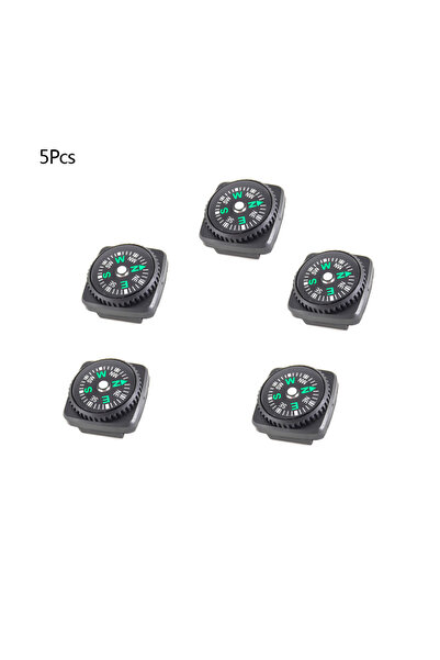 choice2 5Pcs 5/10/16Pcs Mini Pocket Oil Filled Compass Portable Wristband Com...