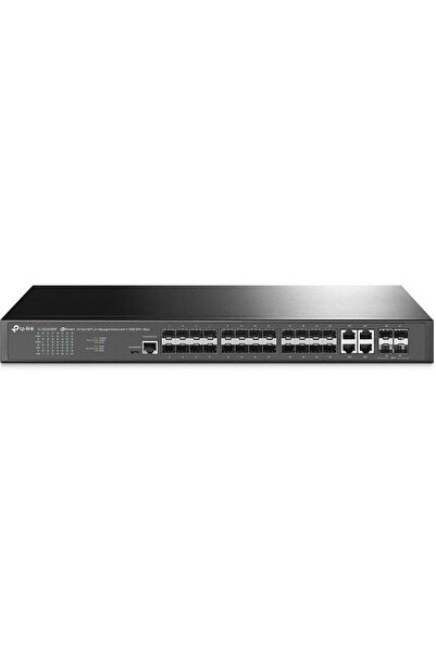 TP-LINK Switch TL-SG3428XF, Jetstream, gestionat L2, 20 sloturi SFP Gigabit, ...