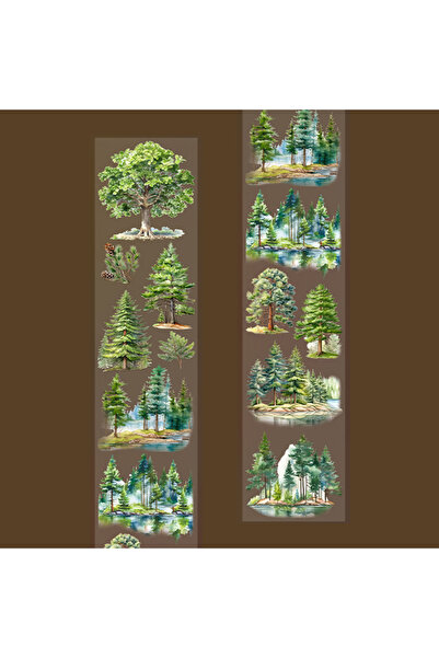Choice3 S23780-3 Mr. Paper 6Style 1Roll/box Tree Mori Ri Landscaping Tape DIY...