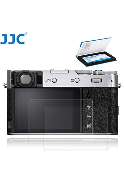 Choice JJC 2 Pack Screen Protector for Fujifilm X100VI X100V X-T4 X-E4 Ultra-...