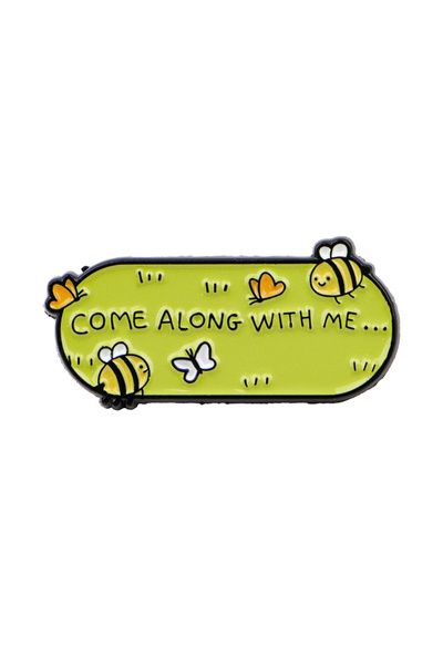 Choice 2 Cartoon Hamster Brooches For Women Cute Bee Enamel Pin Metal Badge J...