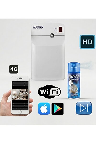 SICAK TAKİP Otomatik Sprey Püskürtücü Güvenlik Kamerası Akıllı Mini Wifi Kame...