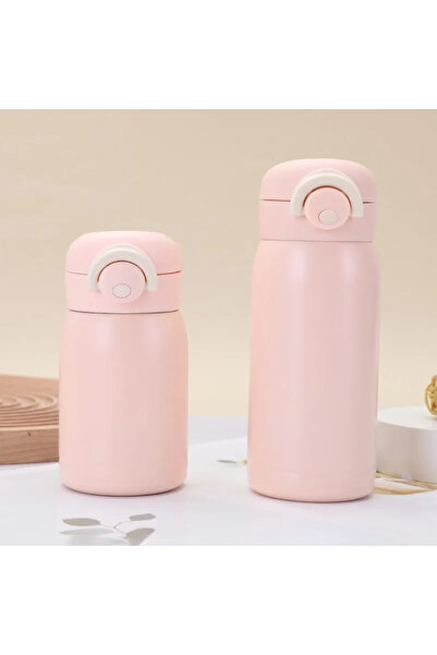 Choice 350ml Pink Mini Thermos Cup 220ml/350ml Pocket Cup Stainless Steel The...