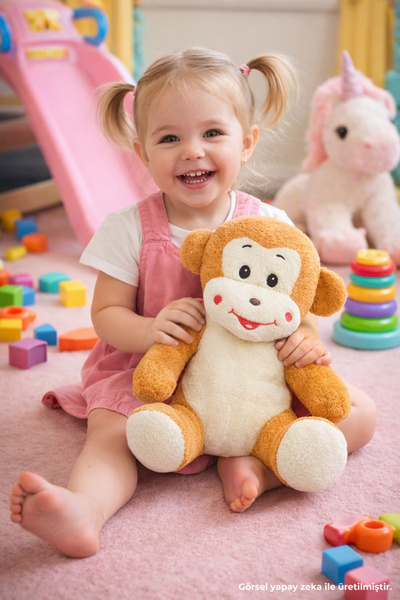 Özgüner Oyuncak 25 cm Peluş Hayvan Figürleri – Eğlenceli Tasarım, Yumuşak ve ...