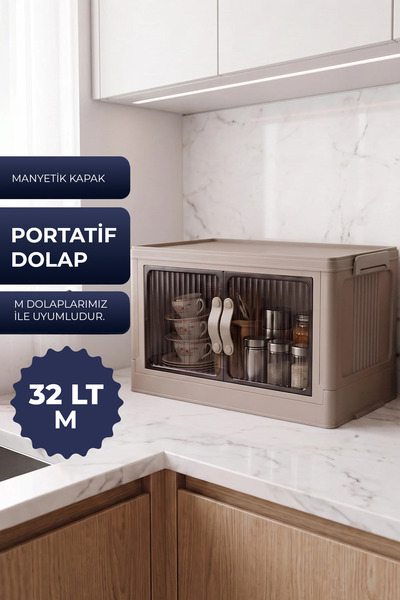 Kitchen Life Tekli İstiflenebilir Portatif Katlanabilir Çok Amaçlı Organizer ...