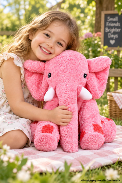 Pababo My Sleeping Friend Elephant - Large Soft Plush Elephant 80 cm