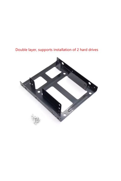 Choice No SATA cable 2.5-inch to 3.5-inch Dual-Bay External HDD/SSD Bracket M...