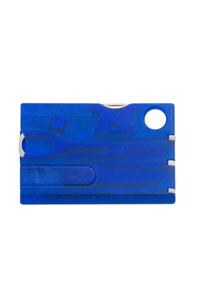Choice Blue Ultra Thin Outdoor Multi Tool 12 in 1 Multipurpose Outdoor EDC Ga...