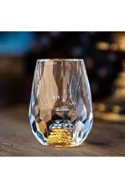 Choice Luxury Crystal Glass Vodka Glass Sake Shochu Glass Bar Liqueur Double ...