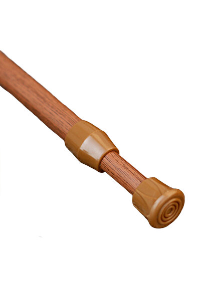 choice2 Wood grain 30-50cm White Painted Telescopic Rods Telescopic Shower An...